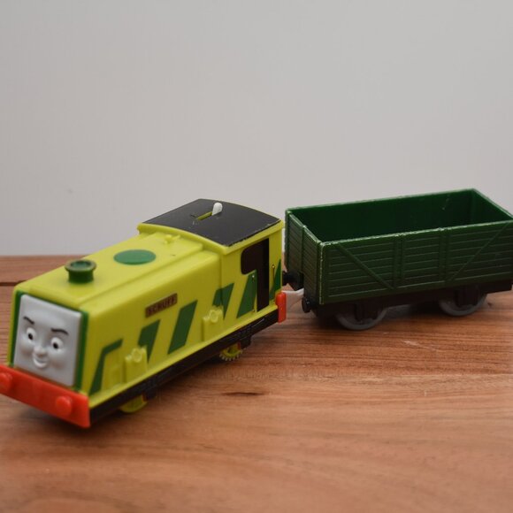 Scruff & Cargo Car Motorized Trackmaster Engine Train Mattel Tested Working 2013 - Picture 1 of 6